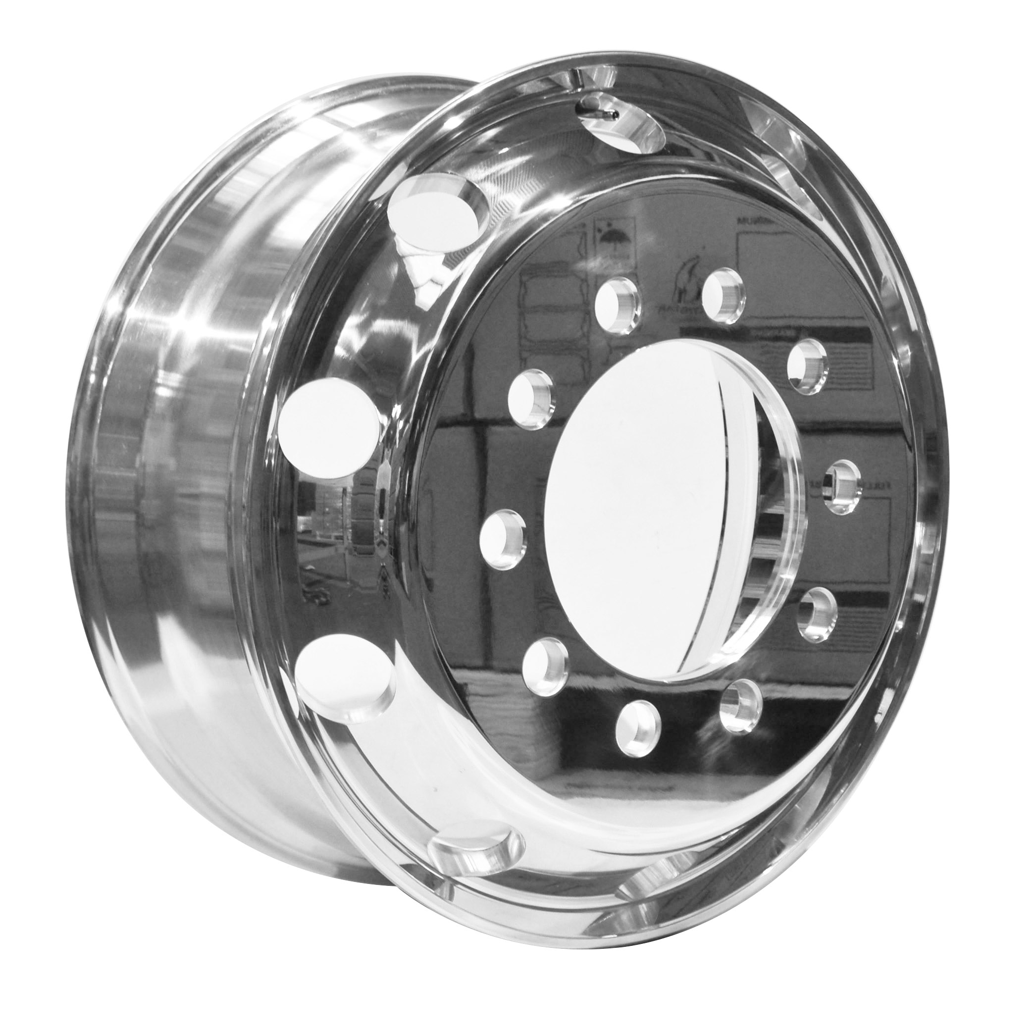 22,5x8,25 алюминиевая Ступица колеса грузовика пилот обработанный и полированный кованый колесо для грузовиков/автобусов