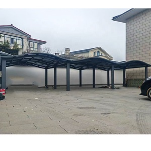Cocheras y toldos de aluminio de alta resistencia, impermeables, para almacenamiento exterior en todas las estaciones, estacionamiento, carport, jardín - Product Image 2