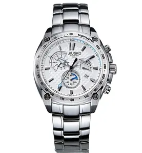 Marke billige Mode Saphir 50m wasserdichte Armbanduhr Männer Luxus
