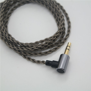 Cable de audio digital tipo C a 3,5 mm, cable trenzado plateado para auriculares - Product Image 2