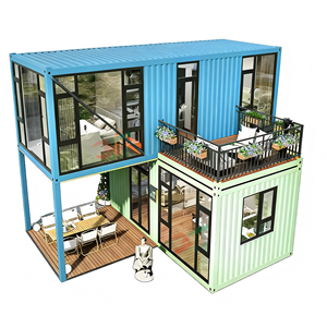 Kit de maisonnette portable 20/40 pieds, conteneur modulaire en acier, pod commercial pour distributeur automatique, bureau de jardin ou kiosque de marque - Product Image 6