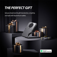 Dompet Kartu Aluminium Alloy Anti RFID, Tempat Kartu Logam, Penahan Kartu Kredit Afi