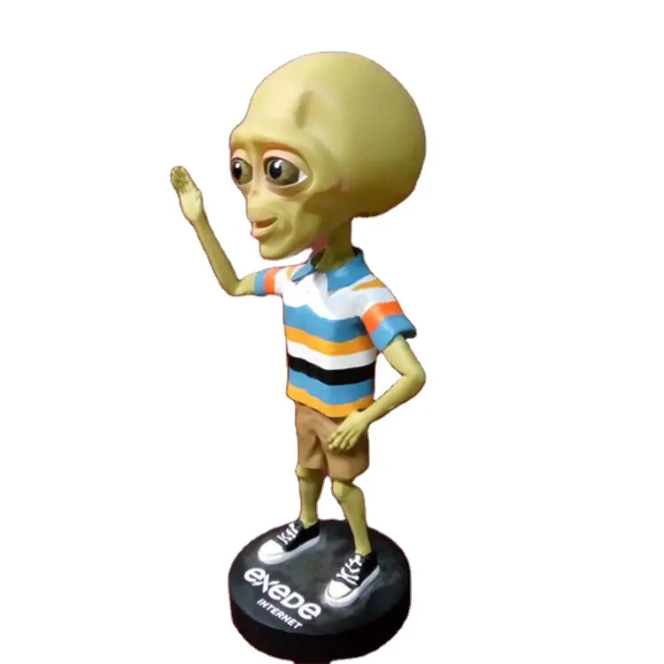 חידוש תפור לפי מידה גולגולת bobbleheads, מפלצת ראש עם ובל ראש אביב