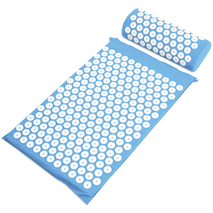 CZFIT Ensemble Tapis et Oreiller d'Acupression Éco-responsable, Tapis de <span class=keywords><strong>Yoga</strong></span> de Massage par Acupression à Pointes en Caoutchouc et Plastique, Vente en Gros - Product Image 3