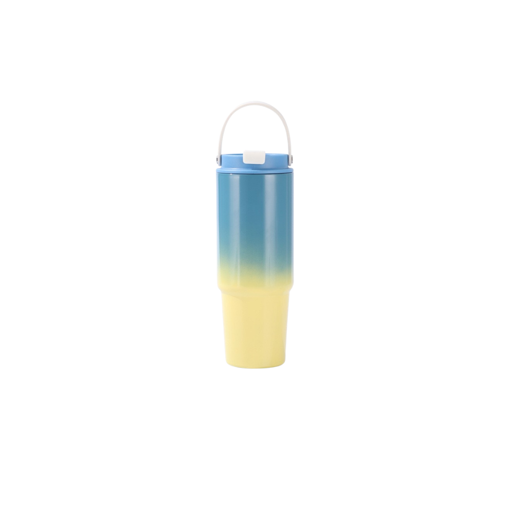 Blue gradient yellow