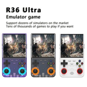 Nuovo R36 Ultra Open source 64GB portatile Console di gioco Linux portatile <span class=keywords><strong>Retro</strong></span> portatile Console nostalgica <span class=keywords><strong>Arcade</strong></span> transfrontaliera - Product Image 5
