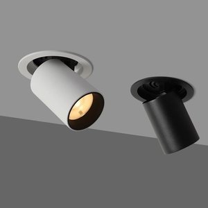 <span class=keywords><strong>Spot</strong></span> encastré télescopique anti-éblouissement tout aluminium pour éclairage intérieur - Vente directe usine - Product Image 1