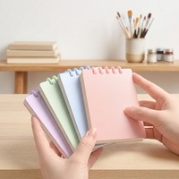Carnet à spirales A5 avec logo personnalisé, 60 feuilles de papier, impression par sublimation |   Agenda quotidien portable avec reliure métallique pour l'école et le bureau
