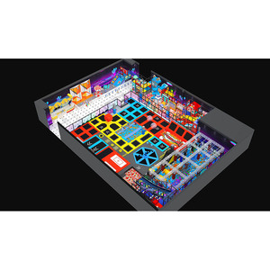 Trang trí sân chơi mềm trong nhà cho trẻ em thiết kế hiện đại với sàn an toàn, thoải mái - Product Image 6