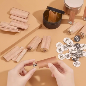 Accessoires de coupe-mèche avec logo laser personnalisé pour la fabrication de bougies aromatiques Kit d'outils d'entretien pour bougies parfumées - Product Image 3