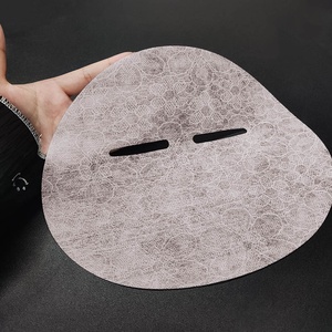 Mascarilla Facial de Colágeno Liofilizado Y360 con Encaje Dorado, Material de Tela Sólida Desechable sin Agua, Tipo Papel Seco - Product Image 1