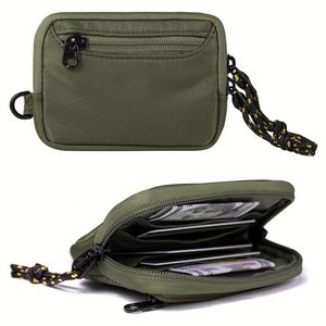 Northern Europe Style Cute Mini <b>Wallet</b> with Zipper Portable and Durable Features Chains Decoration and Polyester Lining - Product Image 3