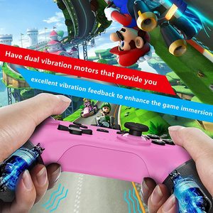 Control Inalámbrico 2.4G BT para Juegos, con Seis Ejes y Vibración, Compatible con PS3, NS, Teléfonos Android, Conexión BT - Product Image 2