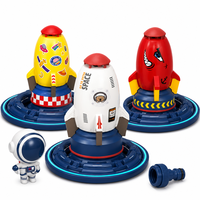 Lanceur de rôtissoire à eau rotative à 360 degrés pour tuyau d'arrosage, jouet aquatique d'extérieur pour enfants, idéal pour le jardin, la pelouse et les jeux aquatiques estivaux, cadeau