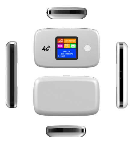 Original Unlocked 4G Pocket Wireless Router Portable Mobile Hotspot Wifi Router with Sim Card Slot