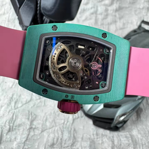Reloj Candy RM07-03 Edición Limitada 2026, Reloj Mecánico para Mujer, Reloj Tonneau Hueco de Fibra de Carbono de Alta Calidad - Product Image 3