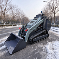 Mini Skid Steer Loader Ringkas dengan Tenaga Hidrolik Canggih untuk Tugas Konstruksi Perkotaan
