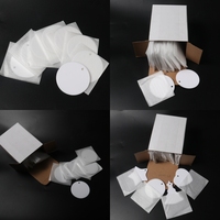 Ornement de Noël personnalisé en céramique, imprimé par sublimation UV, souvenir de vacances moderne et sincère pour l'amitié