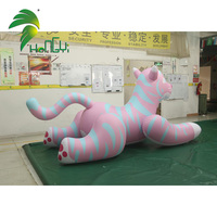 Hongyi Inflatables Tigre gonflable personnalisé en PVC, sphère gonflable pour homme