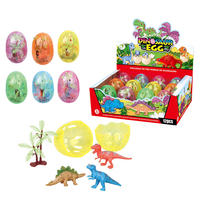 Vente en gros de jouets en capsules d'œufs de dinosaures miniatures BEFLY ECO-PVC bon marché, certifiés EN71