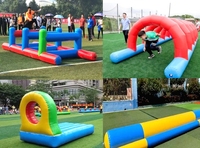 Jeu de jeux de team building à prix direct d'usine jeu d'obstacles gonflables pour adultes et enfants jeux interactifs extérieurs/intérieurs
