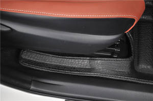 BORNSELLER Tapis de sol de voiture antidérapants écologiques résistants aux intempéries pour VW <span class=keywords><strong>Caddy</strong></span> Van Life 2015-2024 Imperméables Noir 5-9mm - Product Image 3