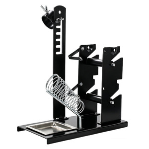 Soporte para soldador de metal ajustable 026 multifuncional con soporte para alambre de soldadura y bandeja de limpieza para reparación de electrónica - Product Image 2