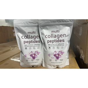 Hot Selling Customized Packaging Private Label Multi Collagen With Biotin Vitamin C Hyaluronic Acid <b>Protein</b> Powder - Product Image 2
