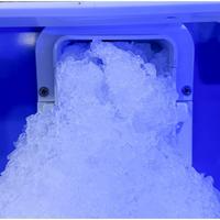 Machine à glace commerciale automatique à flocons de neige, refroidie par air, 30 kg/24h, vente en gros d'usine, alimentation électrique