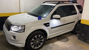 Feux de flaque de rétroviseur latéral haute luminosité pour Land Rover Sport LR2 LR3 L322 Discovery 3 Freelander Range Rover-État neuf - Product Image 6