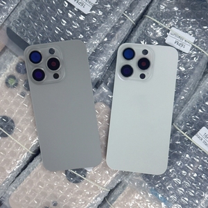 Boîtier de téléphone portable pour iPhone, coque arrière pour iPhone 15 Pro Max 16 17, pièces de rechange, verre arrière, verre de batterie rechargeable - Product Image 1