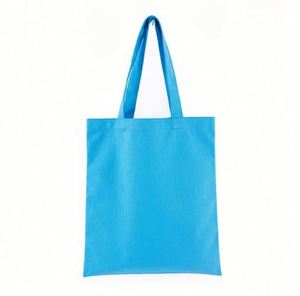 Wholesale Blank Canvas <b>Bag</b> Solid-color Advertising Hand-held Canvas <b>Bags</b> - Product Image 3