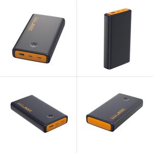 Nouvelle conception chargeur d'ordinateur portable PD 100W PD 120W double <span class=keywords><strong>USB</strong></span> <span class=keywords><strong>C</strong></span> charge rapide bidirectionnelle <span class=keywords><strong>21700</strong></span> Lithium Ion Portable Power Bank 25000mAh - Product Image 2