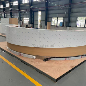 Bancone Reception Personalizzato per Ospedali, Cliniche e Studi Medici - Tavolo Reception su Misura per Uffici Medici - Product Image 3