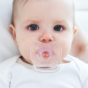 2023 Chất lượng cao bé Teether núm vú Silicone bé núm vú - Product Image 3