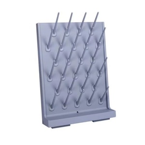 Estante de Secado de Laboratorio HDPP Ecológico Sin Contaminación con 27 Pines Desmontables de un Solo Lado para Laboratorio de I+D de Formulación Cosmética - Product Image 3