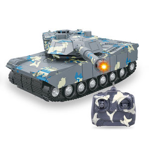 Bas <span class=keywords><strong>prix</strong></span> drôle 4CH télécommande rc modèle de réservoir militaire musique légère - Product Image 1