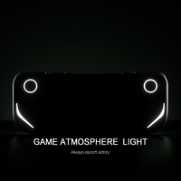 Nouvelle console de jeu rétro E6 avec écran de 5,0 pouces, mini console avec système Linux, 64 Go de mémoire pour jeux vidéo, alimentée par RK3566