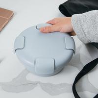 Boîte à lunch pliante télescopique en silicone portable pour l'école et les pique-niques en plein air bol de voyage frais