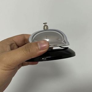 Campana de Servicio Metálica para Mesa de Recepción, Campana de Llamada para Hotel y Restaurante, en Oferta - Product Image 4