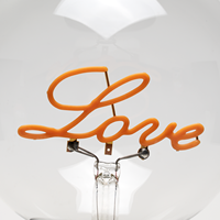 Ampoule LED Edison Vintage rétro, luminaire décoratif pour la saint-valentin, lampe de bureau, 1 pièce