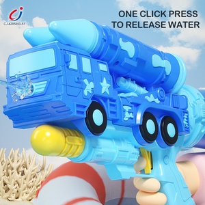 Pistola de agua inflable Chengji, juguete para niños, piscina de verano, juego de disparos, pistola de agua de chorro de aire con tema militar/Espacial de mano - Product Image 5