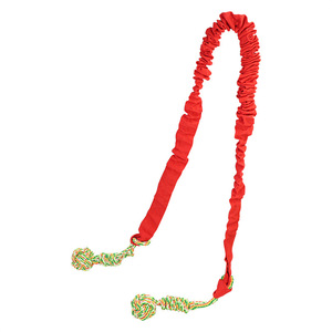 ของเล่นเชือกกัดทำความสะอาดฟันสุนัข เชือกยืดหยุ่นสำหรับเล่นดึง-ดึง ทอยอฟวอร์ สำหรับเล่นในบ้านและนอกบ้าน เหมาะสำหรับสุนัขขนาดกลาง - Product Image 5