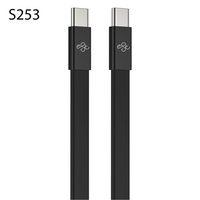 Cable de 240W de carga súper rápida tipo C Cable DE DATOS USB de silicona Velocidad de carga rápida para teléfono móvil Computadora personal