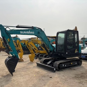 Excavadora Hidráulica Usada Sunward SWE 60E de 6 Toneladas en Buenas Condiciones, Alta Calidad, Bajo Precio, Económica, en Venta - Product Image 2