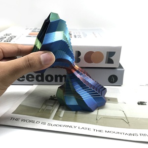 Juguete de descompresión espiral de escritorio mágico con tornillo de mango de torre de rábano de doble capa, impreso en 3D transfronterizo, para jóvenes, de gran venta - Product Image 5