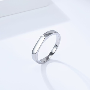 Geometric Design Titanium Steel <b>Ring</b> For Women Steel Gold Color Fashionable Elegant Pinky <b>Ring</b> Gift Jewelry - Product Image 4