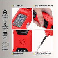 Probador de circuito de coche inteligente, con pantalla LED de voltaje, alimentado por USB, compatible con vehículos de 3,5-36V CC, para el coche, para el que se puede ver más