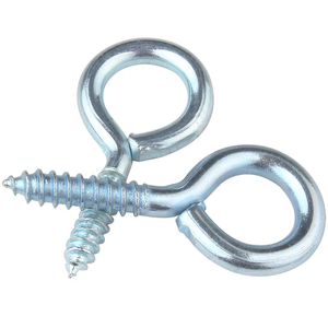 <span class=keywords><strong>Viti</strong></span> a occhiello di grado serre CLASSE 4, <span class=keywords><strong>viti</strong></span> per legno filettate in acciaio inossidabile e acciaio al carbonio, zincate bianche M6-M12 per piante rampicanti - Product Image 4