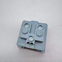 Module de prise Schuko rouge 16A, norme internationale IP44, prix usine, pour usage industriel, insert de remplacement pour prise encastrée au sol